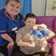 Finley: First baby of the year, Finley, with his mum Charlie Evans, dad Aled Weale with midwife Sarah-Jane Smith