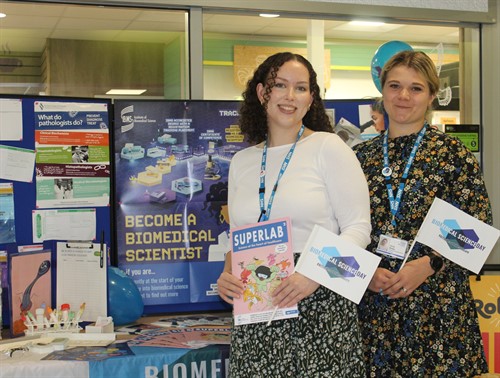 Biomedical Science Stand Photo